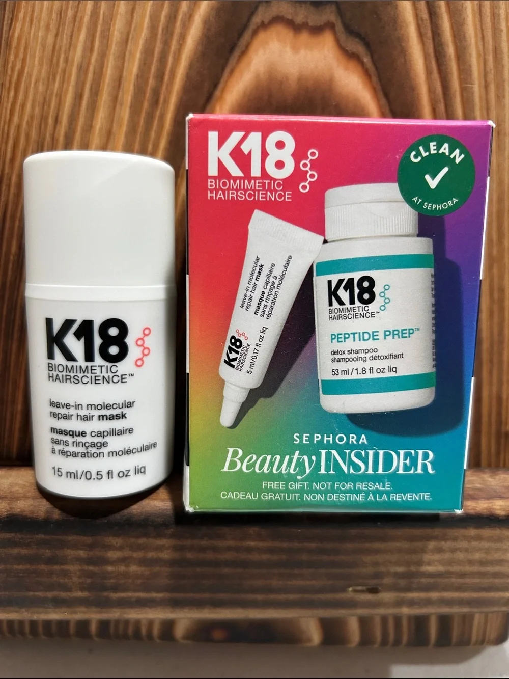 K18 Leave-In Molecular Repair Hair Mask — White
